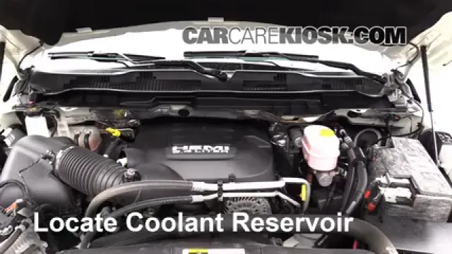 2016 Ram 3500 Laramie 6.4L V8 Crew Cab Pickup (4 Door) Refrigerante (anticongelante) Agregar refrigerante